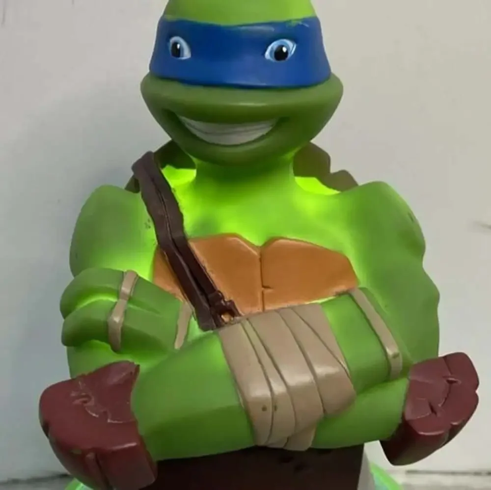 Teenage Mutant Ninja Turtles LEO Night Light 2015 Peachtree Playthings 8.5